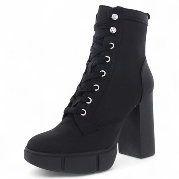 Womens Steve Madden Combat & Lace-up Boots - Picture 1 of 3